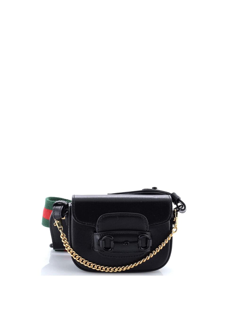 Gucci Horsebit Flap Wallet With Strap #218480G13B